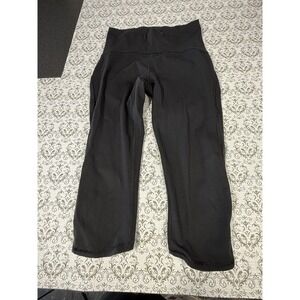 Lululemon Leggings Women Train Times Crop 17" Size 6‎ Black